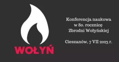 zaproszenie na konferencję poświęconą Zbrodni Wołyńskiej