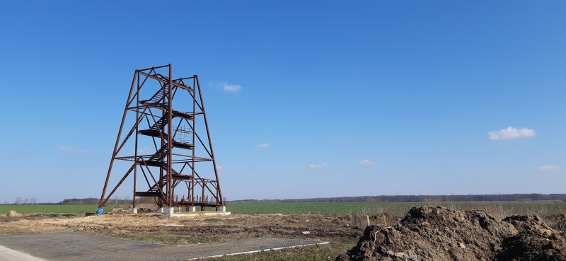 wieża widokowa stalowa