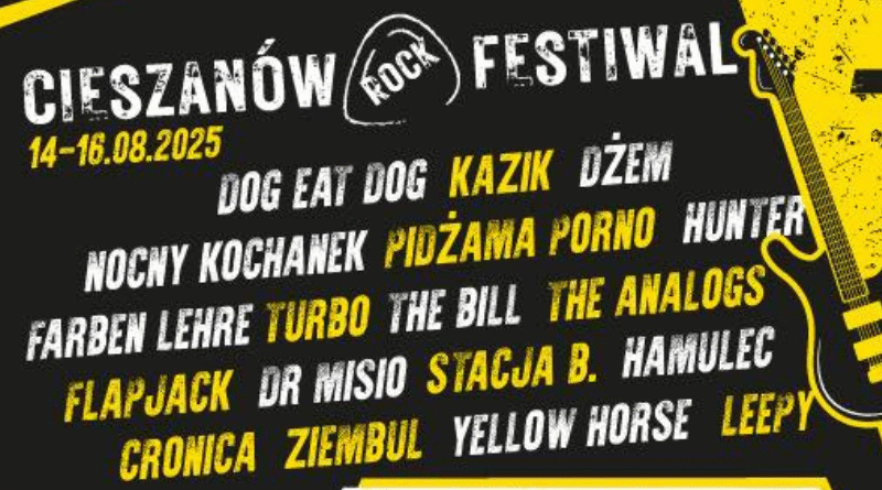 Cieszanów Rock Festiwal – 2025